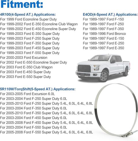 Front Pump Alignment Band Clamp Alternative Tool E40D 4R100 5R110W For Ford Automatic Transmission F-250 F-350 Super Duty 1989-2010 D89L-77000-A in Saudi Arabia
