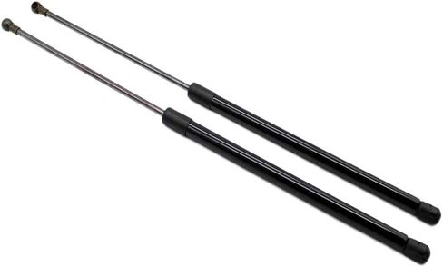 Damper Front Hood Bonnet Gas Struts for NISSAN PATROL GR II Wagon (Y61) 1997- Carbon Fiber Shock Absorber Car Parts Accessories Gift F5D70VC026 2pcs (Ordinary black) in Saudi Arabia