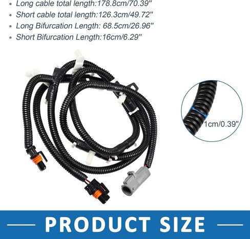 Fog Light Wiring Harness 5C3Z15A211BA Wire Connector for Ford F-250 Super Duty 2005-2007 in Saudi Arabia