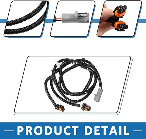 Fog Light Wiring Harness 5C3Z15A211BA Wire Connector for Ford F-250 Super Duty 2005-2007 in Saudi Arabia