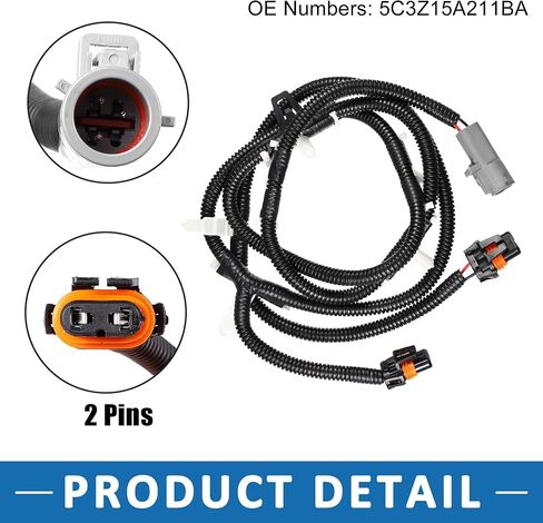 Fog Light Wiring Harness 5C3Z15A211BA Wire Connector for Ford F-250 Super Duty 2005-2007 in Saudi Arabia