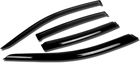 Auto Dynasty Rain Guards Tape on Compatible with 2004-2008 Chrysler Pacifica CS 4 PCS Window Vent Visor Deflector 05 06 07 in Saudi Arabia