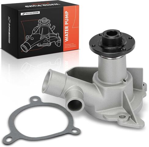 A-Premium Engine Water Pump with Gasket Compatible with BMW 325i 1987, 325 1986-1987, 325e 1984-1987, 325es 1986-1987, 325is 1987, 528e 1982-1987 in Saudi Arabia