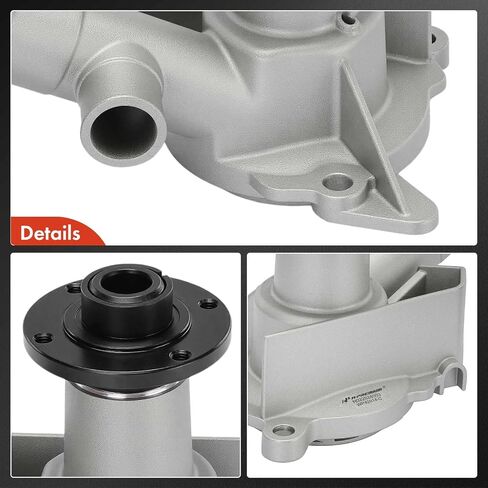 A-Premium Engine Water Pump with Gasket Compatible with BMW 325i 1987, 325 1986-1987, 325e 1984-1987, 325es 1986-1987, 325is 1987, 528e 1982-1987 in Saudi Arabia