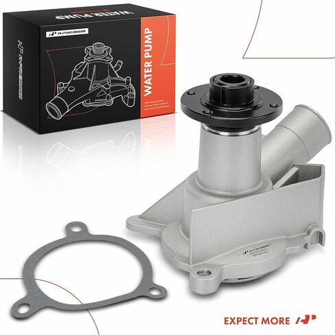 A-Premium Engine Water Pump with Gasket Compatible with BMW 325i 1987, 325 1986-1987, 325e 1984-1987, 325es 1986-1987, 325is 1987, 528e 1982-1987 in Saudi Arabia