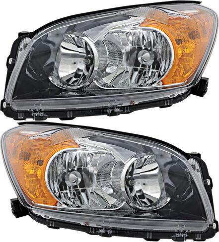 For Toyota Rav4 Headlight 2009 2010 2011 2012 Driver and Passenger Side Headlamp Assembly Replacement in Saudi Arabia