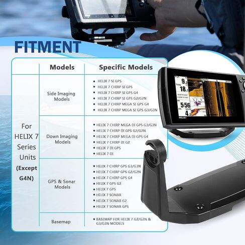 740149-1 Gimbal Bracket Mounting Bracket with Knobs Mounting Screws Fit for All Helix 8 Helix 9 Helix 10 Models in Kuwait