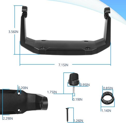 740149-1 Gimbal Bracket Mounting Bracket with Knobs Mounting Screws Fit for All Helix 8 Helix 9 Helix 10 Models in Kuwait