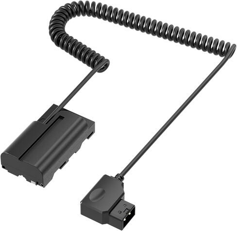 لوحة بطارية F1TP NP F ، لوحة محول بطارية NP-F لكاميرات DSLR بدون مرآة ، مع مؤشرات طاقة LED ، ثقب المسمار 1/4 بوصة متوافق مع NP F550 ، NP F970 ، NP F770 بطارية (NP F V2.0) in Kuwait