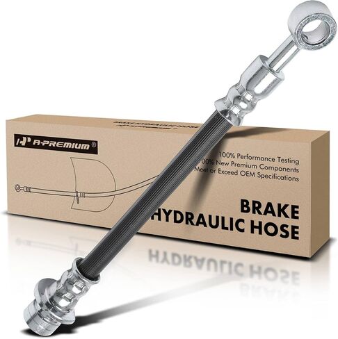 A-Premium Rear Outer Brake Hydraulic Hose Compatible with Honda Models - Ridgeline 2006 2007 2008 2009 2010 2011 2012 2013 2014, 3.5L - Replace# 01466SJCA00 in Saudi Arabia