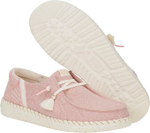 HEYDUDE Wendy Funk Coastal Jute Navy Blazer Size 10, Women’s Shoes, Women’s Slip-on Loafers, Comfortable & Light-Weight in Kuwait