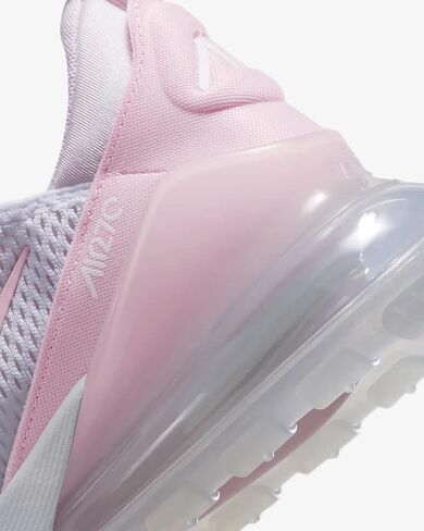 Nike Air Max 270 Women's Shoes (HQ3421-100, White/Bicoastal/Phantom/Vintage Green) Size 7 in Kuwait