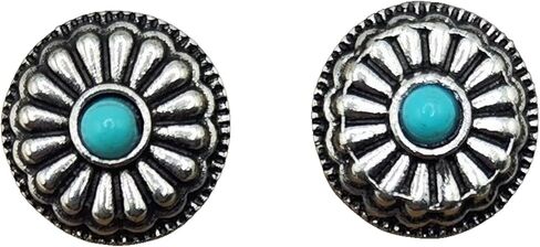 Western Earrings for Women Cowgirl Cowboy Earrings Country Turquoise Studs Earrings West Cowgirl Outfits Handmade Accessories in Kuwait