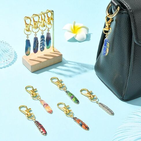 Sport Angel Fruit Flower موضوع سحر سلسلة المفاتيح لـ DIY Jewelry Craft Presh -keychain Decor in Kuwait