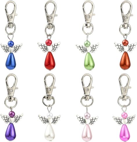Sport Angel Fruit Flower موضوع سحر سلسلة المفاتيح لـ DIY Jewelry Craft Presh -keychain Decor in Saudi Arabia