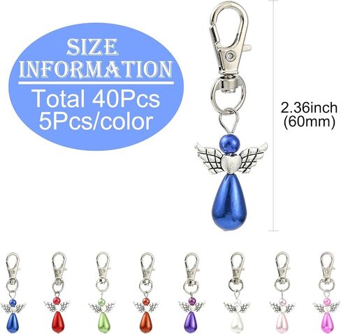 Sport Angel Fruit Flower موضوع سحر سلسلة المفاتيح لـ DIY Jewelry Craft Presh -keychain Decor in Saudi Arabia