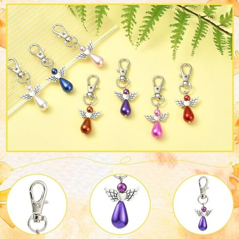 Sport Angel Fruit Flower موضوع سحر سلسلة المفاتيح لـ DIY Jewelry Craft Presh -keychain Decor in Saudi Arabia