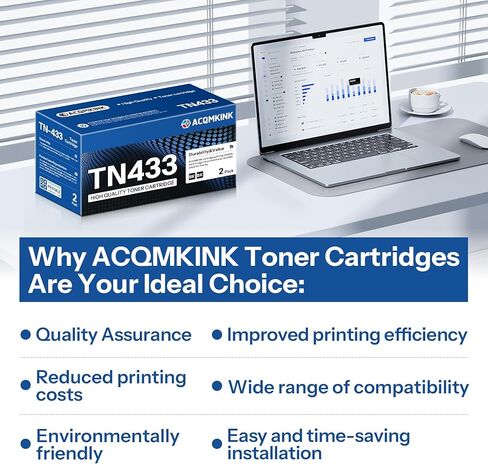 TN-431 TN431 Cyan Magenta Yellow Toner Cartridge Replacement for Brother TN431 TN-431 HL-L8260CDW MFC-L8900CDW HL-L8360CDW MFC-L8610CDW Printer, TN4313PK in Kuwait