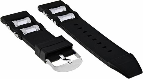 Ewatchparts 26mm Rubber Watch Band Strap Compatible With Invicta Diver 1201 1805 1845 1959 3843 Black in Saudi Arabia