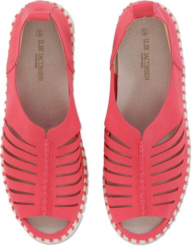 Ilse Jacobsen Hornbaek Women's Tulip 9376 Platform | زلة على | صندل (أسود ، 7) in Kuwait