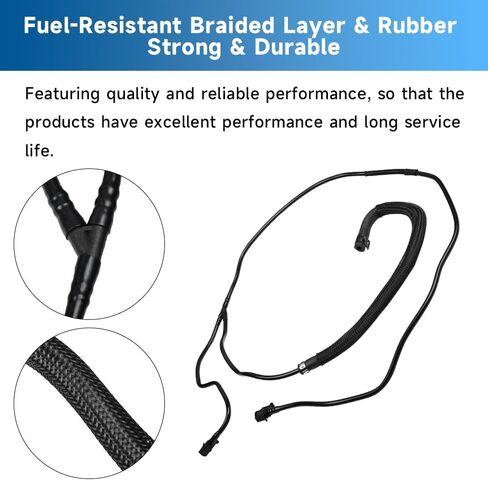 BV6Z-8B081-A,BV6Z-8B081-B Engine Coolant Overflow Hose Compatible for Ford Escape 1.6L 2013-2016, Ford Transit Connect 1.6L 2014-2016 Radiator Hose,GV6Z-8B0081-K in Saudi Arabia