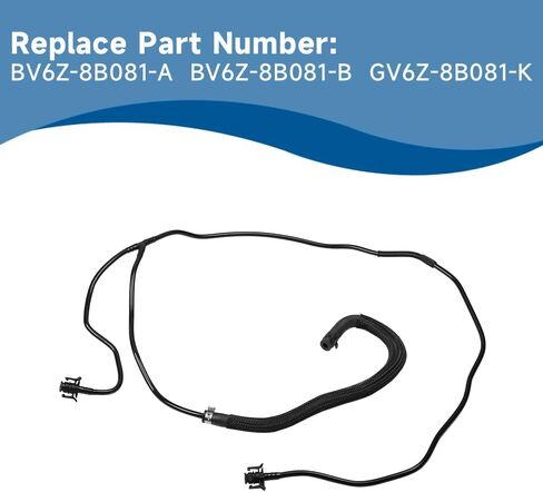 BV6Z-8B081-A,BV6Z-8B081-B Engine Coolant Overflow Hose Compatible for Ford Escape 1.6L 2013-2016, Ford Transit Connect 1.6L 2014-2016 Radiator Hose,GV6Z-8B0081-K in Saudi Arabia