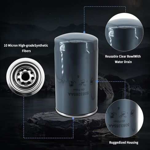 Fuel Oil Filter Assembly Compatible with Ram 2500 3500 4500 5500 6.7L Diesel 2019-2023 in Saudi Arabia
