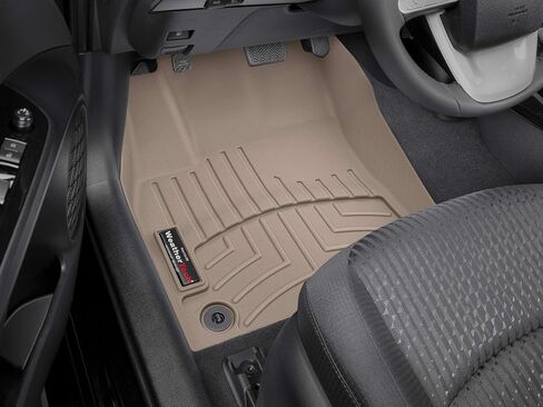 Weathertech مخصص Floirliners لتويوتا بريوس ، بريوس برايم - الصف الأول (449171) ، الأسود in Kuwait