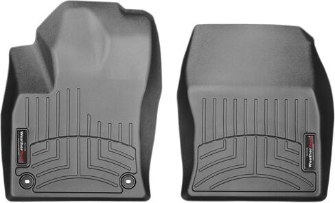 WeatherTech Custom Fit FloorLiners for Toyota Prius, Prius Prime - 1st Row (449171), Black in Saudi Arabia