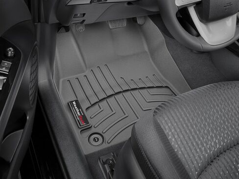WeatherTech Custom Fit FloorLiners for Toyota Prius, Prius Prime - 1st Row (449171), Black in Saudi Arabia