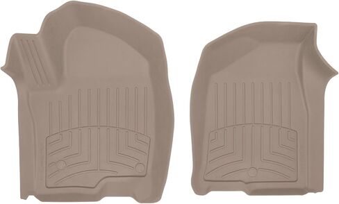 Weathertech Floorliner HP Custom Fit Floor Floor Floor for Escalade ، Escalade ESV ، Yukon ، Escalade -V - 1st Row (4416321IM) ، Black in Kuwait