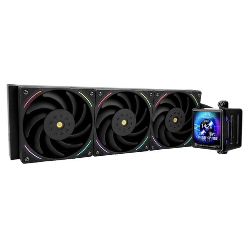 Thermalright Elite Vision 360 ARGB White AIO CPU Liquid Cooler,IPS LCD Screen with 320*320 Resolution,for AM4/AM5/Intel LGA1700/1851,’2.73 inch’Magnet-Absorbent LCD Screen for Images,White PC Cooling in Kuwait