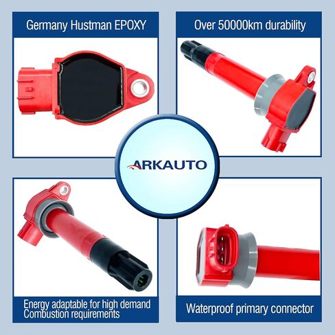 Performance Ignition Coil Pack Set Of 6 Compatible With Mitsubishi Galant Endeavor 3.8L V6 Replacement For 1832A031 5C1750 UF-643 UF643 C1693 in Saudi Arabia