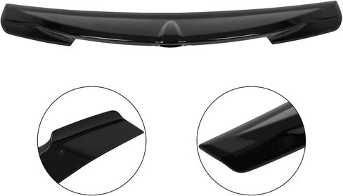 ECCPP Duckbill Style Rear Trunk Spoiler Wing ABS fit for 2006-2007 for Honda Accord Spoiler Wing Glossy Black Rear Trunk Lip Spoiler in Saudi Arabia