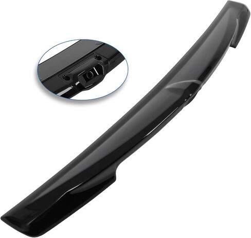 ECCPP Duckbill Style Rear Trunk Spoiler Wing ABS fit for 2006-2007 for Honda Accord Spoiler Wing Glossy Black Rear Trunk Lip Spoiler in Saudi Arabia
