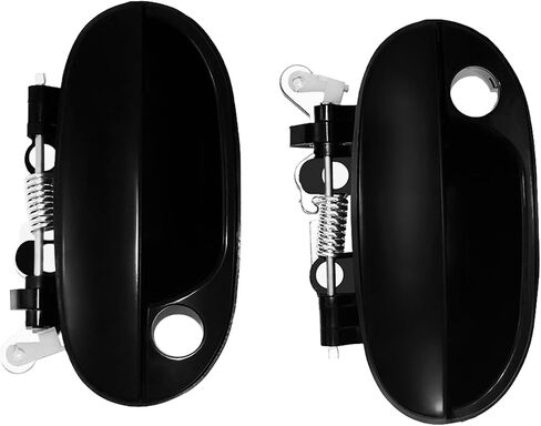 PM Auto زوج من 2 الأمامي اليسار اليسرى خارج Doorhandle لعام 1995-1998 لهجة Hyundai in Saudi Arabia