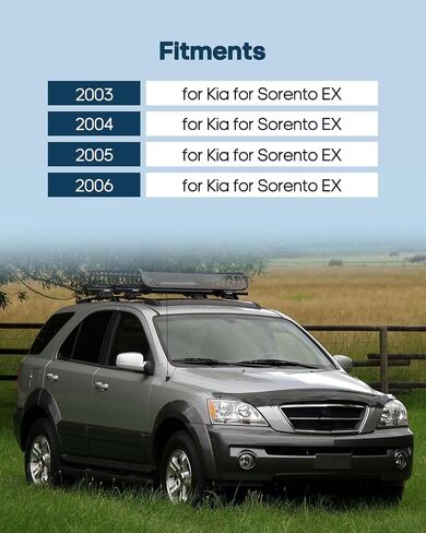 مقابض الباب الخارجي ECCPP 2003-2009 لـ KIA لـ Sorento EX البديلة الخارجية ، مقابض باب السائق الأمامي ، 2PC ، مسبقة الأسود 82650-3E000 ، 81158 ، 82660-3E000 ، 81159 in Saudi Arabia