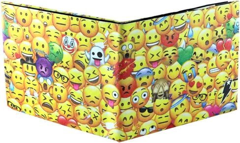 SUPERVEK Graffiti Paper Slim Bifold Wallet for Men Women | Vegan Hip Hop Minimalist Men's Mighty Credit Card Holder Wallets | Mens Womens EDC in Kuwait