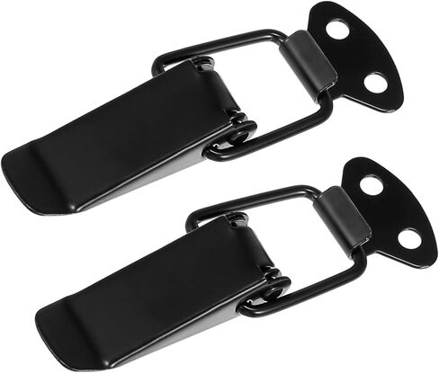 Acropix Universal Car Car Pumper Security Hook Lock Clips Quick Freex Hook Clips for Car Trunk Quick Freed Fenders Finders Black 80x28mm 2pcs Car Praps in Saudi Arabia