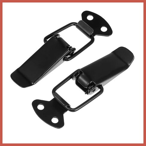 Acropix Universal Car Car Pumper Security Hook Lock Clips Quick Freex Hook Clips for Car Trunk Quick Freed Fenders Finders Black 80x28mm 2pcs Car Praps in Saudi Arabia