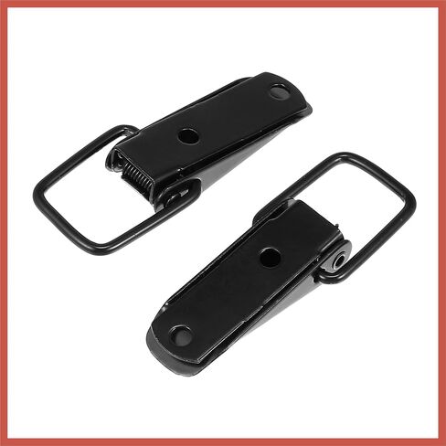 Acropix Universal Car Car Pumper Security Hook Lock Clips Quick Freex Hook Clips for Car Trunk Quick Freed Fenders Finders Black 80x28mm 2pcs Car Praps in Saudi Arabia