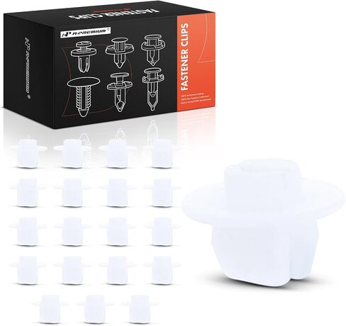 A -Premium 20pcs مصباح نايلون مصباح يتصاعد الجوز مع تويوتا كامري ، Rav4 ، Corolla ، Prius ، Tacoma ، Highlander ، Tundra ، Sienna ، 4runner ، Matrix & Lexus ES300H ، ES350 & Scion TC - For 9mm Hole in Kuwait
