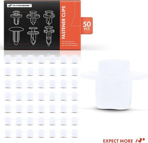 A -Premium 20pcs مصباح نايلون مصباح يتصاعد الجوز مع تويوتا كامري ، Rav4 ، Corolla ، Prius ، Tacoma ، Highlander ، Tundra ، Sienna ، 4runner ، Matrix & Lexus ES300H ، ES350 & Scion TC - For 9mm Hole in Saudi Arabia