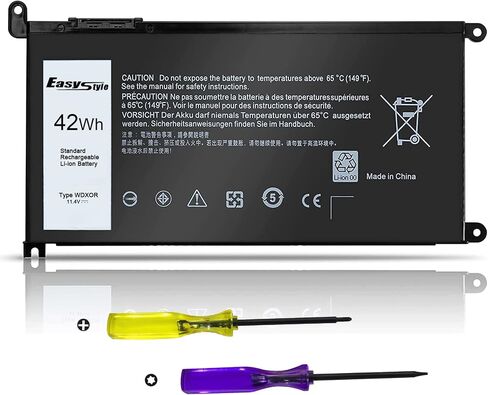 56Wh 33YDH Laptop Battery Replacement for Dell Inspiron 17 7000 Series Battery 7773 7778 7779 7786, G5 15 5587, Latitude 3490 Notebook 15.2V 4 Cell - PN: 99NF2 PVHT1 DNCWSCB6106B in Saudi Arabia