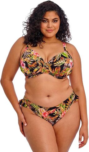 Elomi Women's Tiger Valley High Leg Bikini Brief in Saudi Arabia