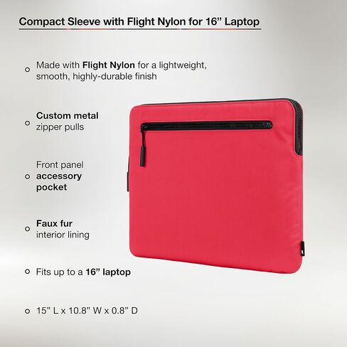 incase incase sempact in nylon flight for macbook pro 15 inch ، و 15 بوصة macbook pro ، و macbook pro مقاس 16 بوصة-حماية خفيفة ، وخفيفة الوزن ، ودائمة مع تصميم أنيق-البحرية in Kuwait