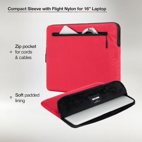 incase incase sempact in nylon flight for macbook pro 15 inch ، و 15 بوصة macbook pro ، و macbook pro مقاس 16 بوصة-حماية خفيفة ، وخفيفة الوزن ، ودائمة مع تصميم أنيق-البحرية in Kuwait