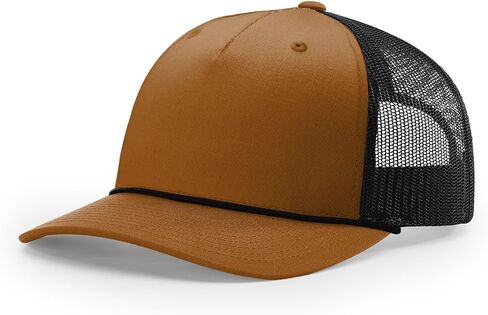 Richardson 112FP Five Panel Series Hats - كلاسيكي ، غرزة على النقيض ، وأنماط Snapback Rope in Kuwait