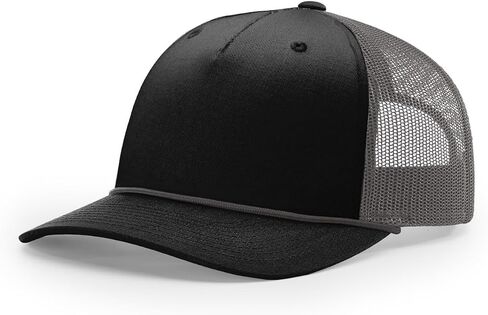 Richardson 112FP Five Panel Series Hats - كلاسيكي ، غرزة على النقيض ، وأنماط Snapback Rope in Kuwait