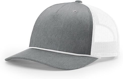 Richardson 112FP Five Panel Series Hats - كلاسيكي ، غرزة على النقيض ، وأنماط Snapback Rope in Kuwait